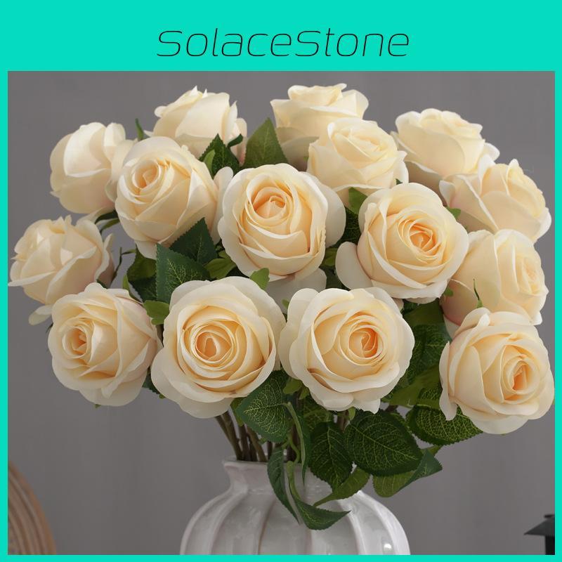 Rosa Artificial Anna Bouquet For Wedding Centerpieces And Decoration Event