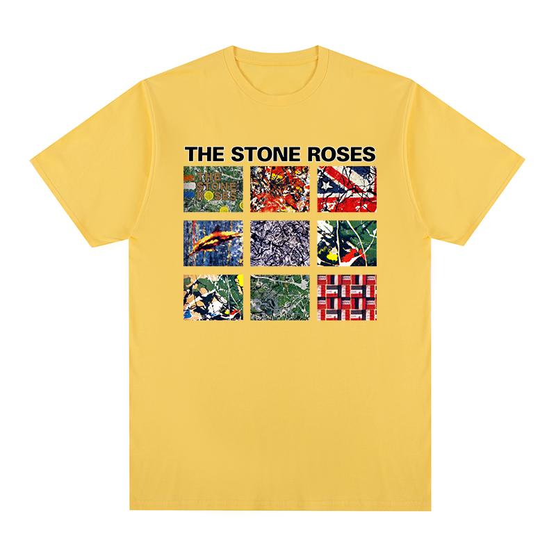 

The Stone Roses I Wanna Be Adored Рок Футболка Бавовняна Чоловіча Футболка Нова ТІШОТ Футболка Жіночі Топи XL