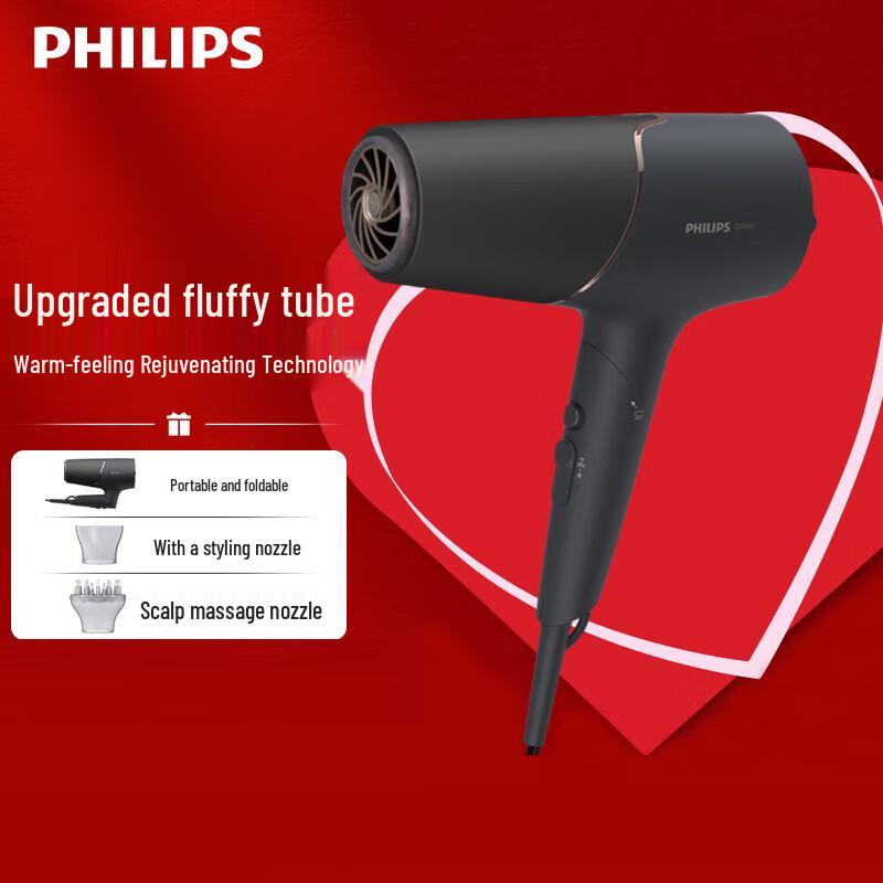 Philips BHD538 5000 Series Pro Ionic Hair Dryer CN plug (adapter included)
