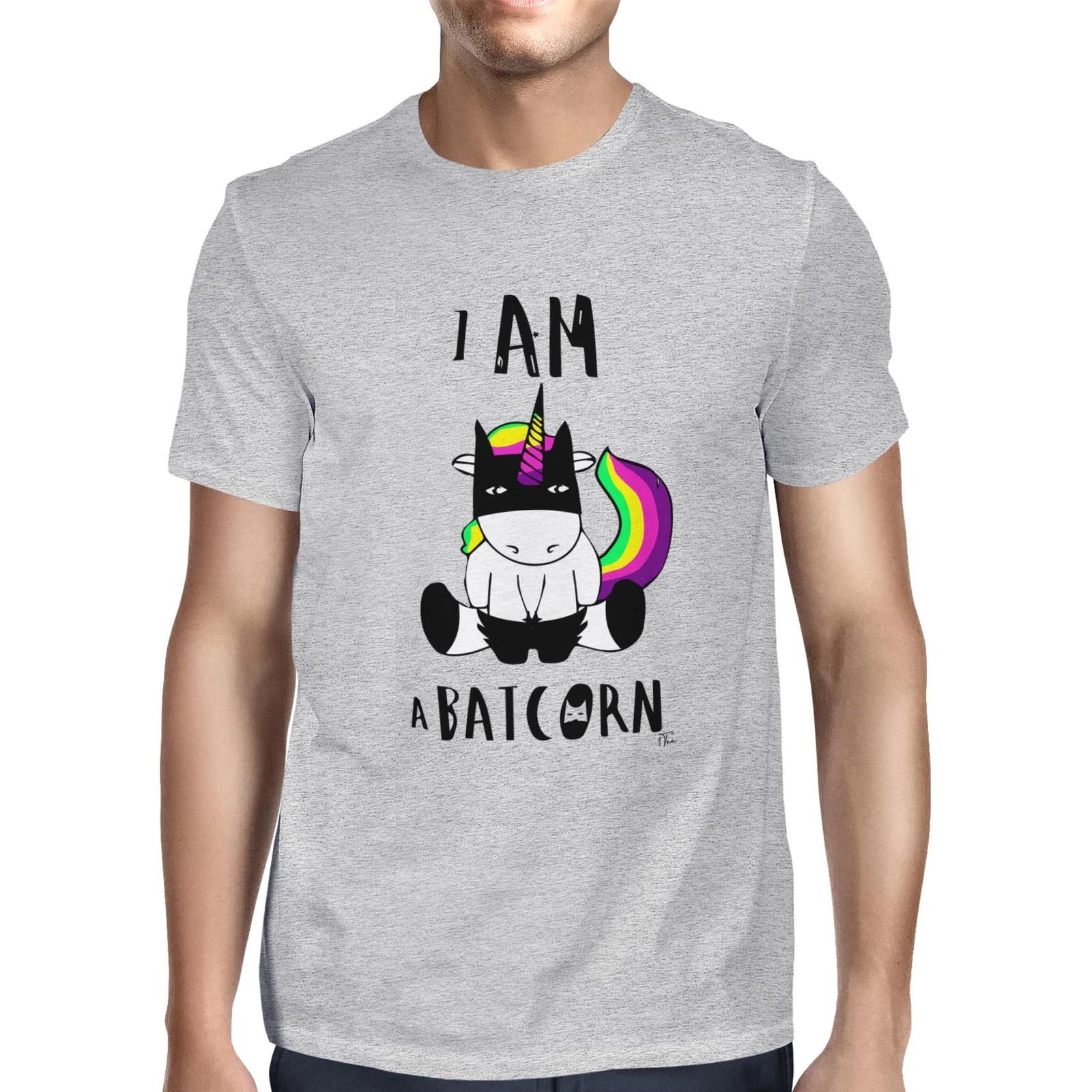 1Tee Mens Superhero Unicorn Wearing Mask T-Shirt XXXL