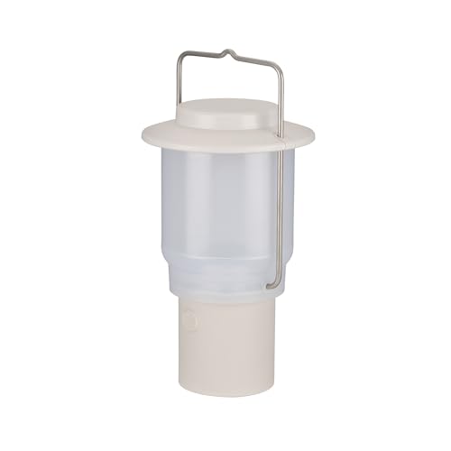 Snow Peak HOME & CAMP Lantern, Ivory, ES-080-IV, Battery-Operated, White, for Outdoor Camping