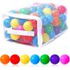 PlayMaty Ball Pit Balls - Colorful Ocean Pool Toys for Kids, Phthalate & BPA Free, 100pcs for Toddler Playhouse, Tent, or Playpen