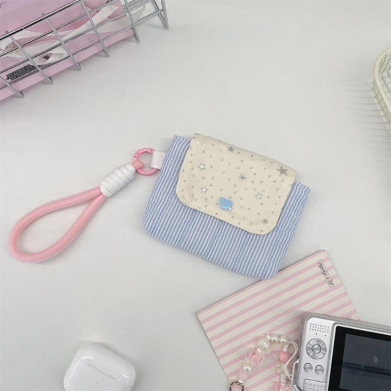 Cute Stars Storage Bag Makeup Bag Menstrual Towel Bag Small Wallet Travel Storage Bag