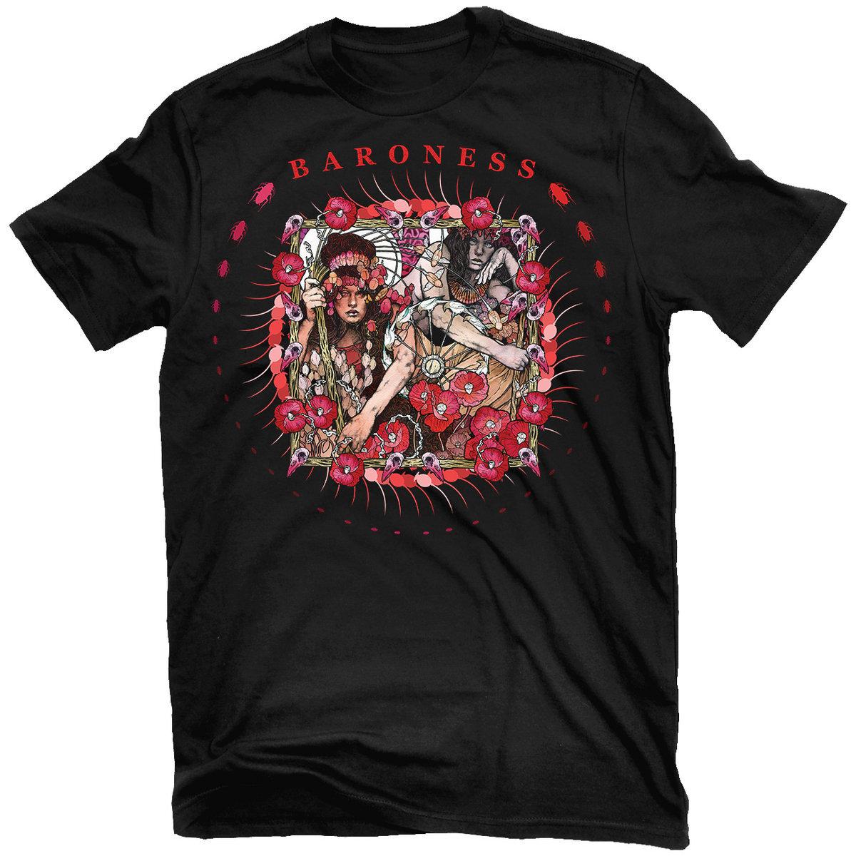 

NEW Red Album - Baroness Band Short Sleeve Black All Size Shirt S