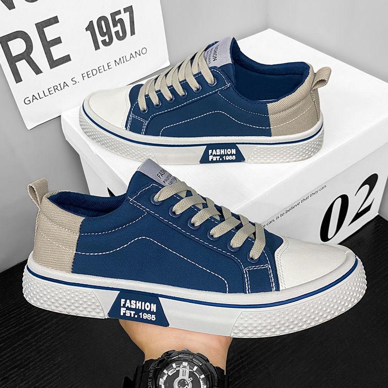 

Canvas shoes men s low-top spring and autumn 2025 new niche low-top student board shoes men s platform sports and leisure trendy shoes 39 чёрный