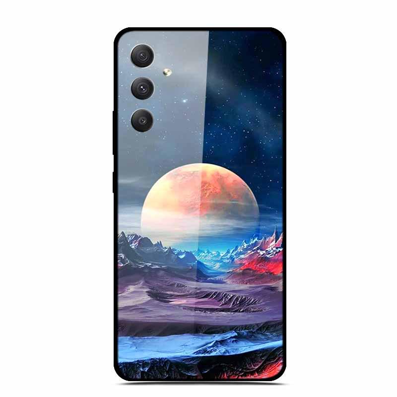 Чохол для телефону Samsung A35 5G - Персоналізоване кольорове загартоване скло, Захист від падінь.