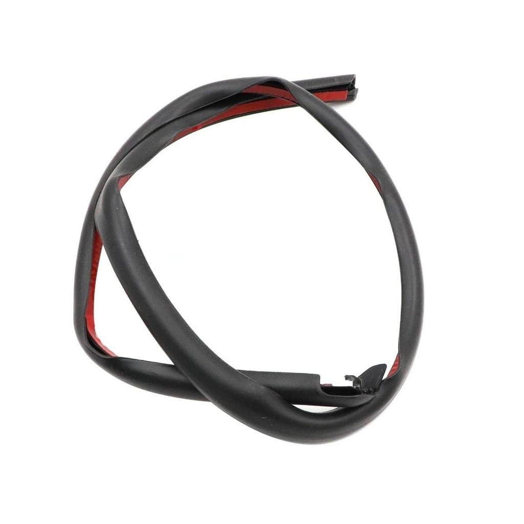 2pcs Vehicle Door Protector Seal For X5M F15 Models Weatherproof Sound Insulation Black Plastic 51767318509 51767318510