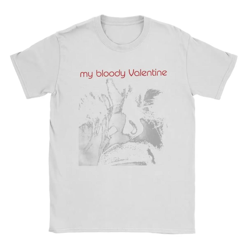 Funny My Bloody Valentine Printed T-Shirts for Men Women Crewneck Cotton Fashion T Shirt Short Sleeve Tee Shirt Classic Tops
