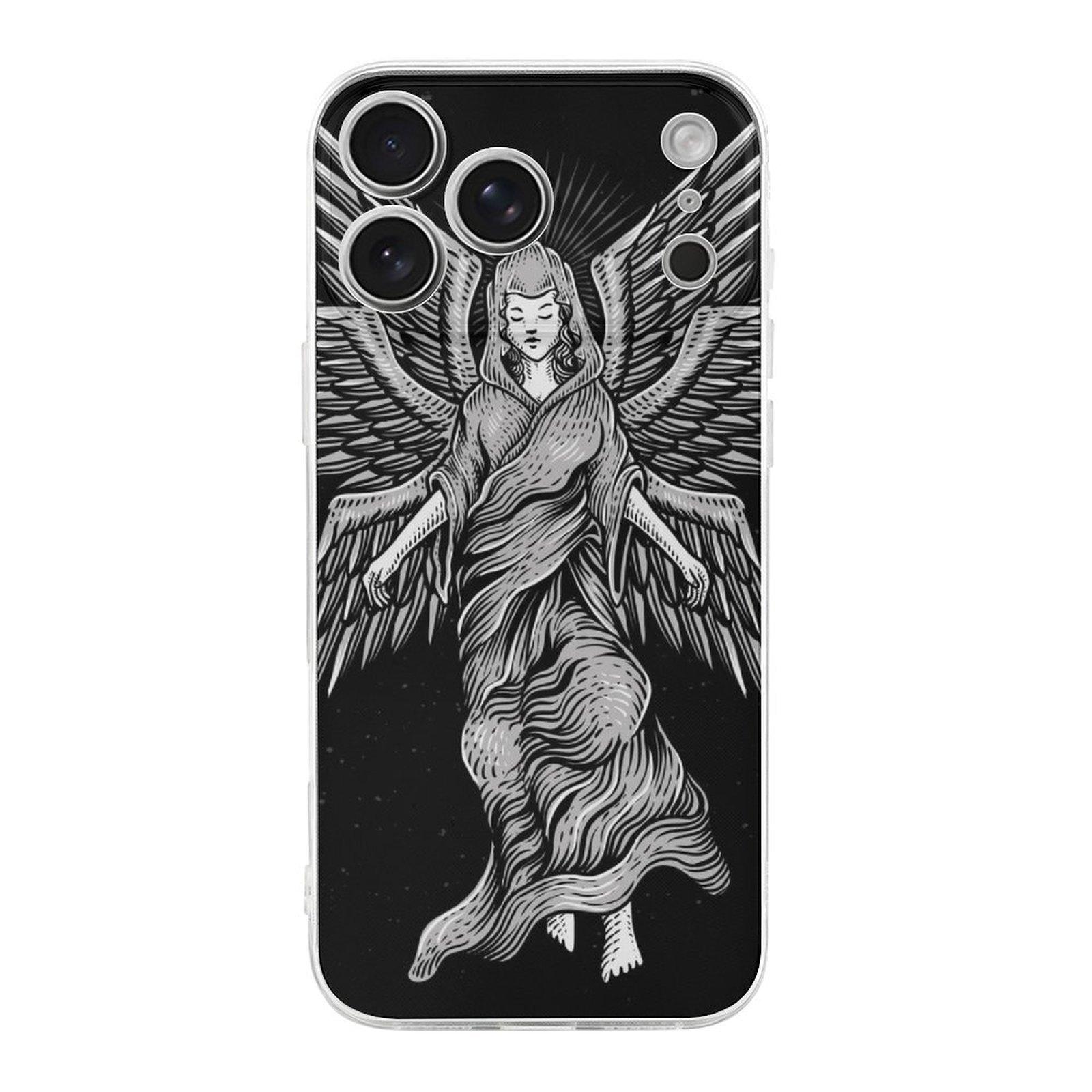 

1 шт. Мягкий тонкий противоударный защитный чехол из ТПУ для iPhone 17 Прозрачный гибкий чехол против царапин Совместим 17 17 Air 17 Pro 17 Pro Max IPHONE-17ProMax белый