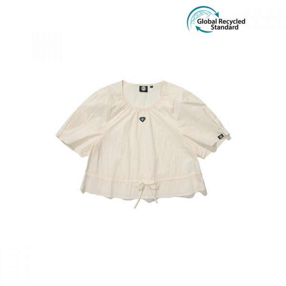 Bbc Earth Woman Short Sleeve Shirring Ribbon charcoal/95