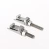 M8 M10 M12 ISO Vacuum Flange Clamp Stainless Steel Double Claw Fastener for Laboratory Instruments
