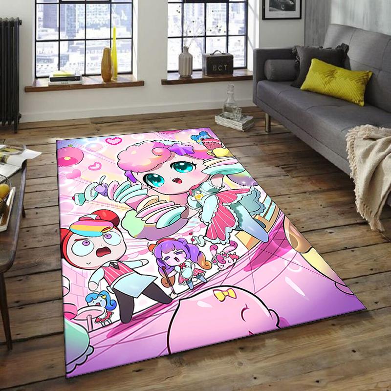 1pc Catch Teenieping Magic Sweethear (4) Design Area Rug - Non-Slip, Soft & Cozy Floor Mat for Living Room, Bedroom, Office - Indoor/Outdoor Decorativ