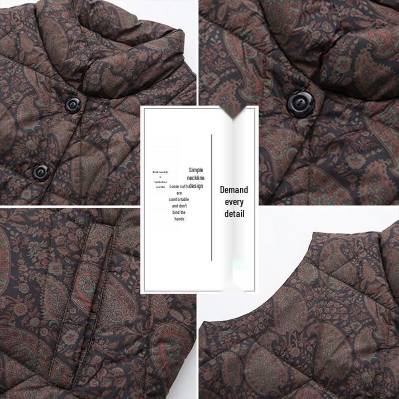 YUZHAOLIN Women's Mid-Aged & Elderly Thickened Cotton Vest