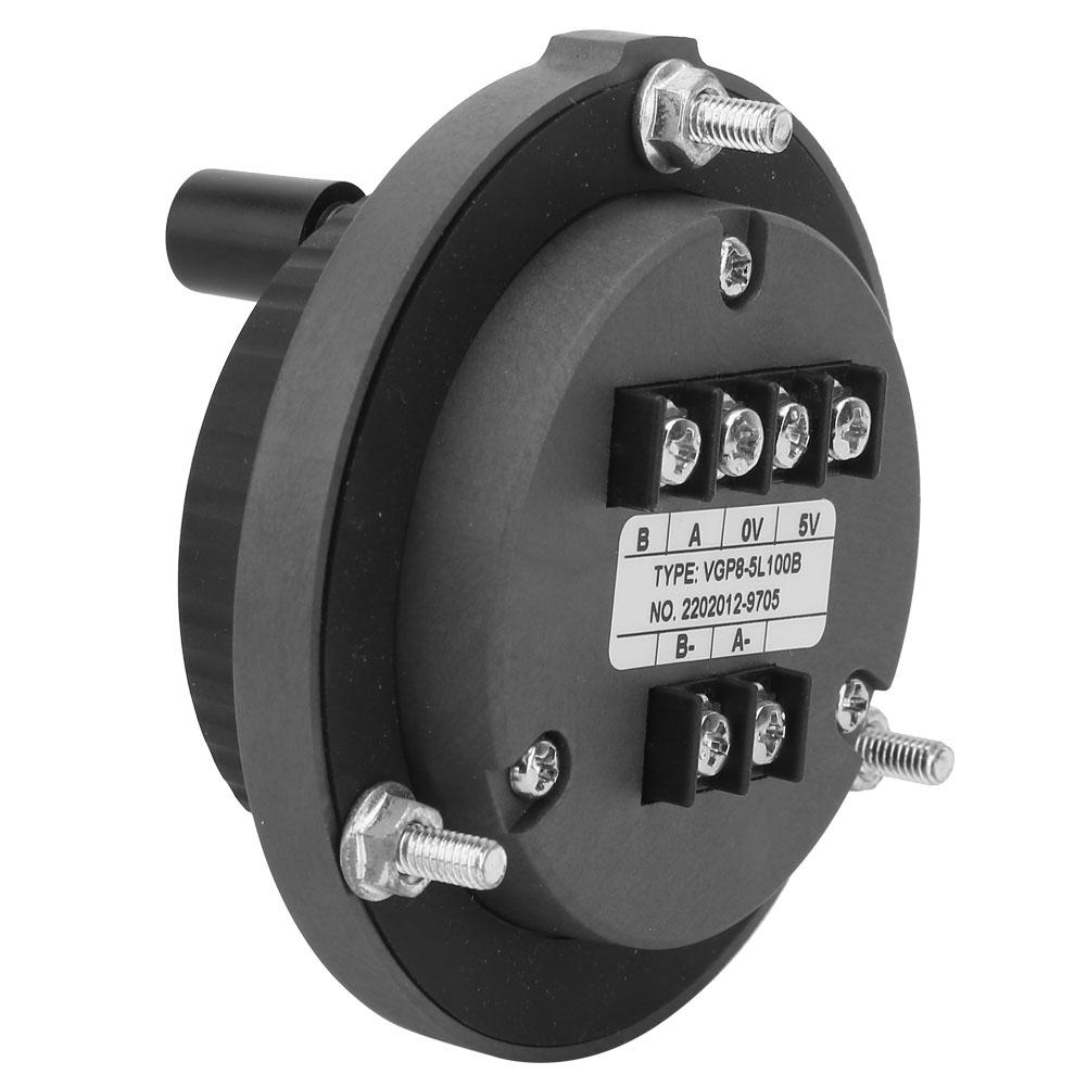 5V 80mm 6Pin Plastic CNC Pulser Handwheel 100PPR Manual Pulse Generator Rotary Encoder