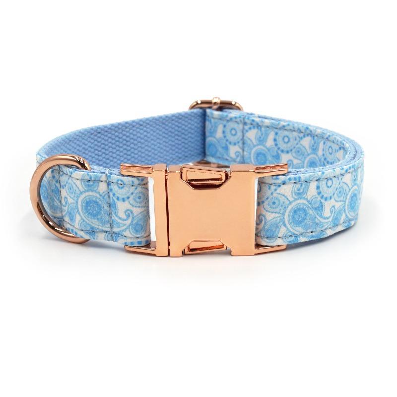 Cute Printed Pet Dog Collar Laser Engraved Dog Collar