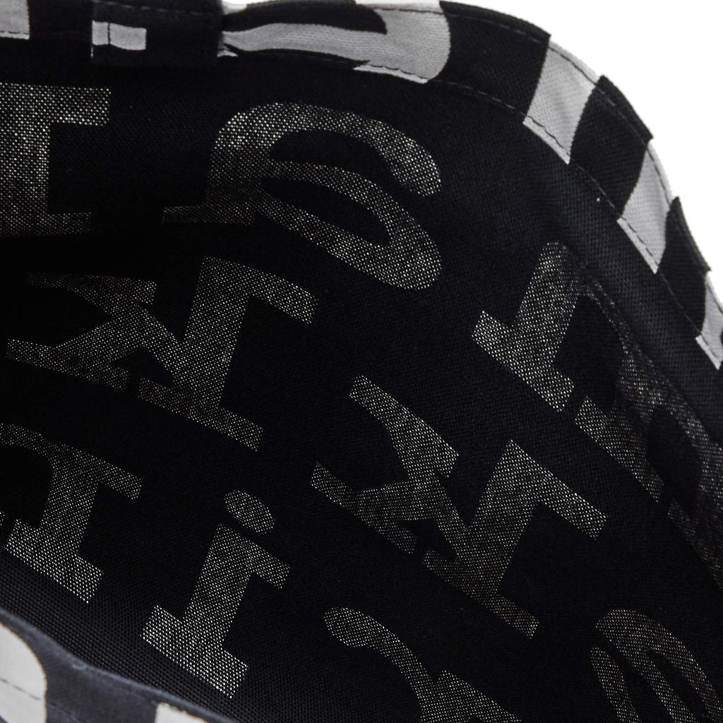 Torba bawełniana 047312 NOTKO LOGO BIAŁA [Marimekko] CZARNA/OFF [produkt]