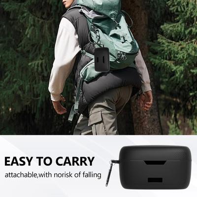Upgraded Shockproof Silicone Case Rubber Earphones Storage Box Lightweight Carrying Box Suitable for MA10 Headphones