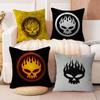 Punk Rock T-The O-Offspring Maple Design Cushion Cover Happy Autumn Harvest Decor Holiday Decorati Pillow Cover