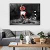 Vintage Motiverande Sportaffisch Muhammad Ali Boxningscitattryck Inspirerande väggkonst Canvasmålning Gym Rumsdekoration