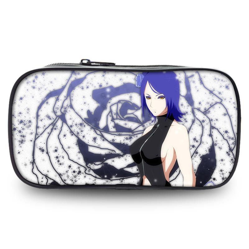 Naruto Anime Character Print Student Single Layer Stationery Storage Bag