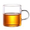Shangqi 100ml Heat-Resistant Borosilicate Glass Teacups with Handle (Set of 3)