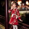 Robe d'hiver Hanfu pour filles Bamion, Cheongsam du Nouvel An