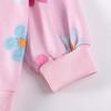 Girls' Long-Sleeved Round-Neck Sweatshirt Spring and Autum Kidsren's Clothing Baby Girl Flower Casual Top Kidsren's Pullover Clothes