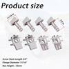 4 set W716006-S439 Engine Cover Retainers Hood Clips for Ford