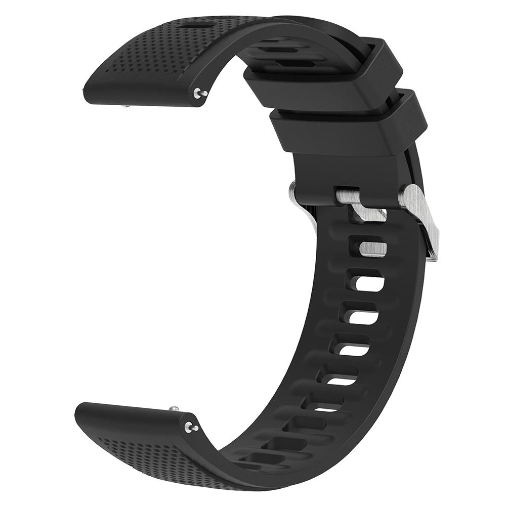 For Samsung Galaxy Watch3 45mm/Galaxy Watch 46mm/Huami Amazfit Pace Silicone Watch Band Textured 22mm Wrist Strap