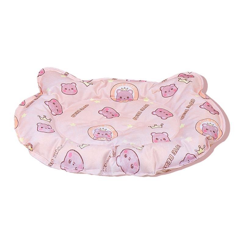 Cooling Mat for Cats Pet Summer Sleeping Pads No Need to Freeze or Refrigerate Easy to Clean for Indoors Outdoors Use