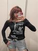 Women's American Spicy Girl Long Sleeve T-shirt - Spring/Autumn 2026 Fashion, Slimming Base Layer, Flattering Top