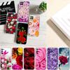 CJ17 Beautiful Roses Flower Soft Shell Transparent Phone Case for Motorola Moto G7 G8 G9 G84 G85 G73 G24 G15 Z2 Play Power Plus