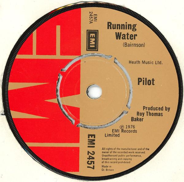

7inch Record PILOT Running Water EMI2457 EMI 1976 UK Rock Used