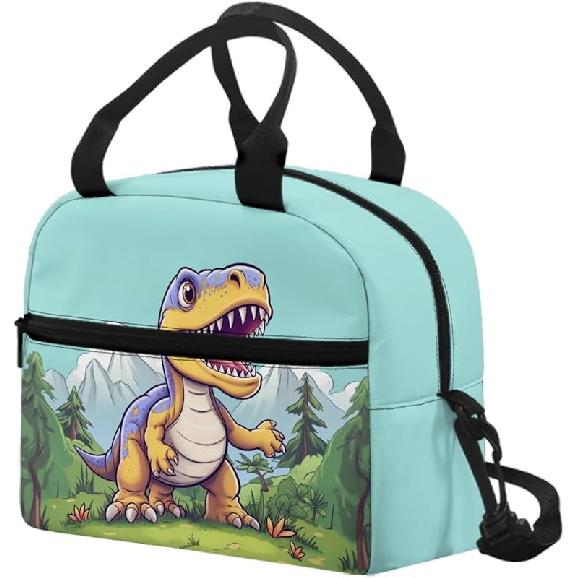 Kawaii Erdbeer-Katze Lunchtasche für Mädchen Kinder 8-10 10-12 Isoliert Lunchbox Tragbar Kühlbox Lunchbag Tragetasche Handtasche Mahlzeitenvorbereitung Organizer Arbeit Schule
