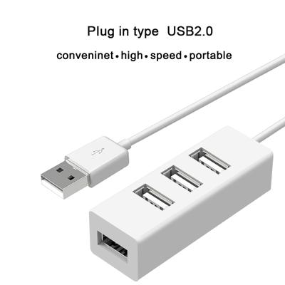 Rozbočovač USB 2.0 Multi USB Splitter Rozbočovač USB 2.0 4 porty Multiple Expander Multi Splitter Vysokorychlostní pro PC