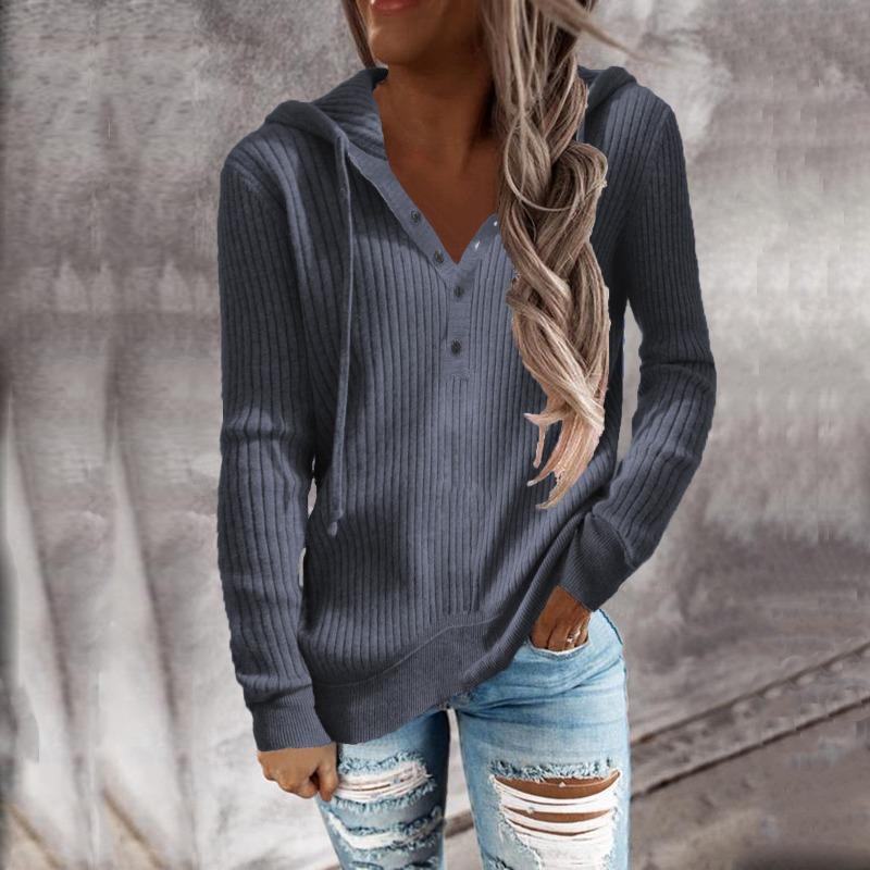 BITCED Women's Fashion Casual Solid Color Print Long Sleeve Hooded Hoodies & Sweatshirts Unique Design