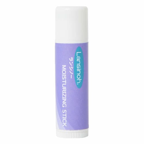 Kaneson Lansinoh Moisturizing Stick, Prevents Dry and Rough Skin in Spots. Suitable for babies and toddlers. Fragrance-free, color-free, and paraben-f