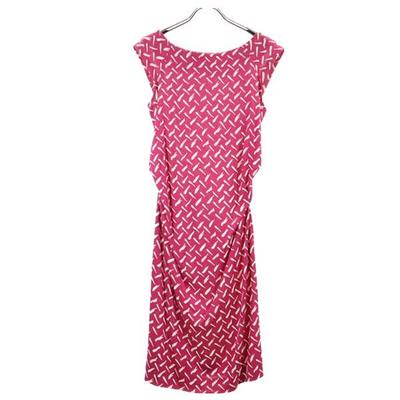 Overall Handle No Sleeve One Piece 2 Pink Women Used