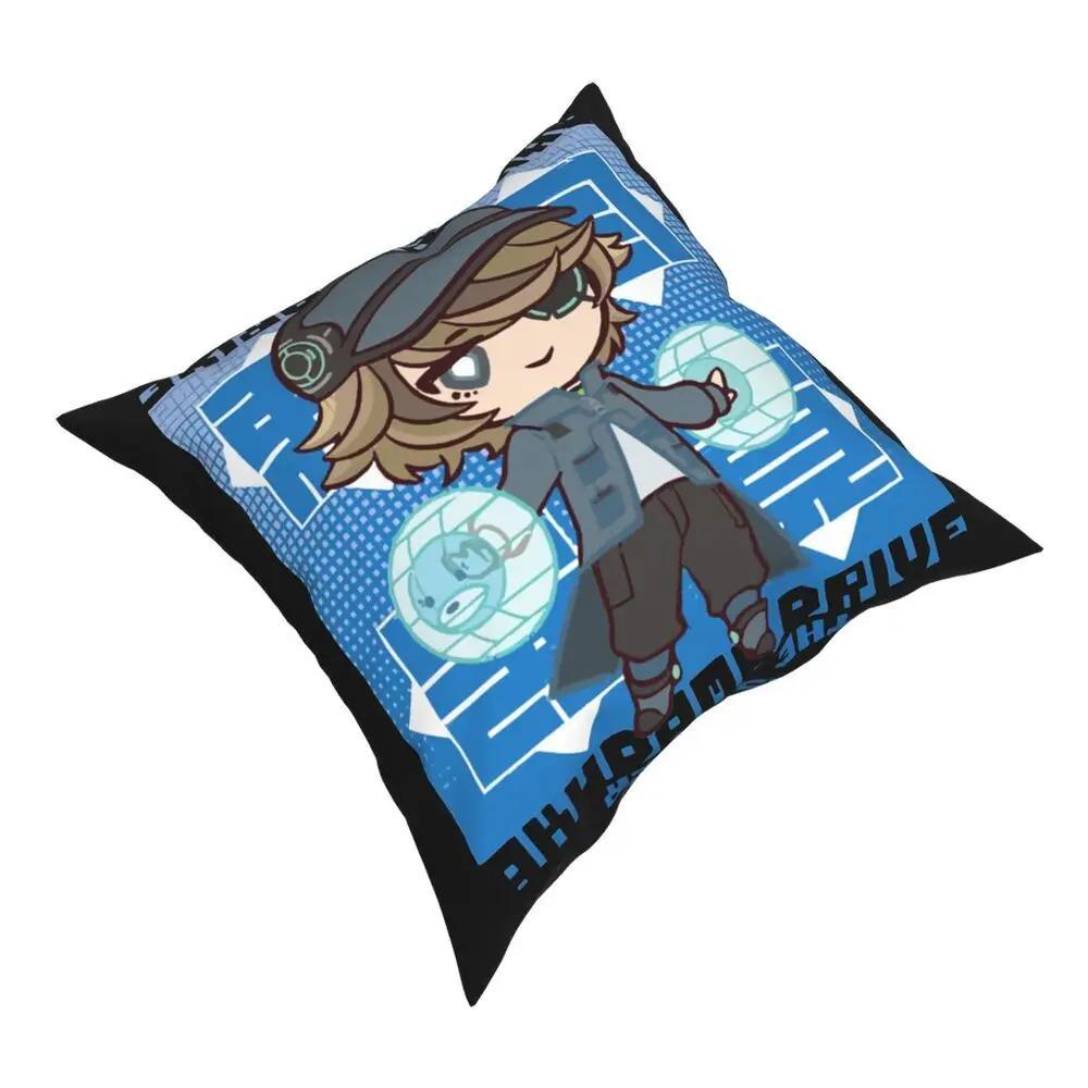 Akudama Drive Hacker Square Pillow Case Polyester Throw Pillow Japanese Anime Fashion Cushion Covers