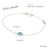[Disney] Bracelet Aladdin Jasmine Princess 10K Yellow Gold Lace Christmas FBLDS20017