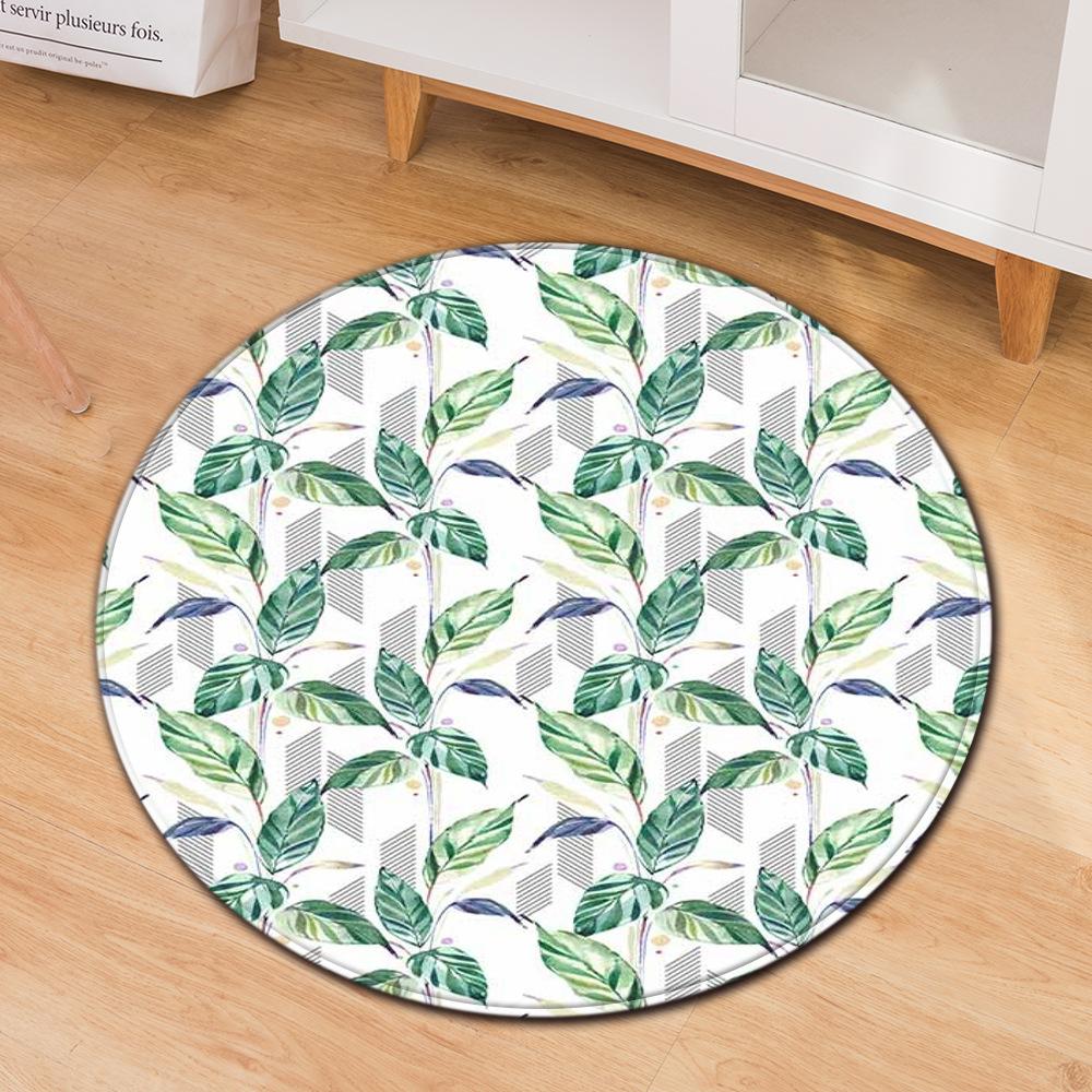 Simple Printed Carpet Computer Chair Mat Office Chair Floor Mat Door Mat Foot Mat