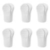 6 Pcs Non Slip Snack Bag Clip White Plastic Clips Easy To Use Plastic Hangers  Sticky Note