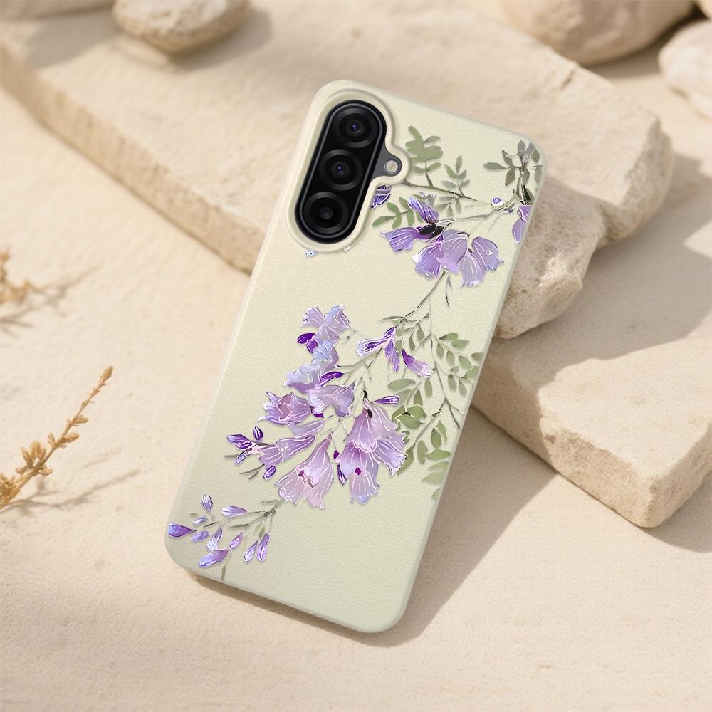 

Flower Soft Tricolor Flower Case For Samsung S25 Ultra S24 S23 A05S A06 A07 A15 A16 A34 A35 A53 A54 A55 A17 A26 A36 A56 Cover Samsung S23 Ultra