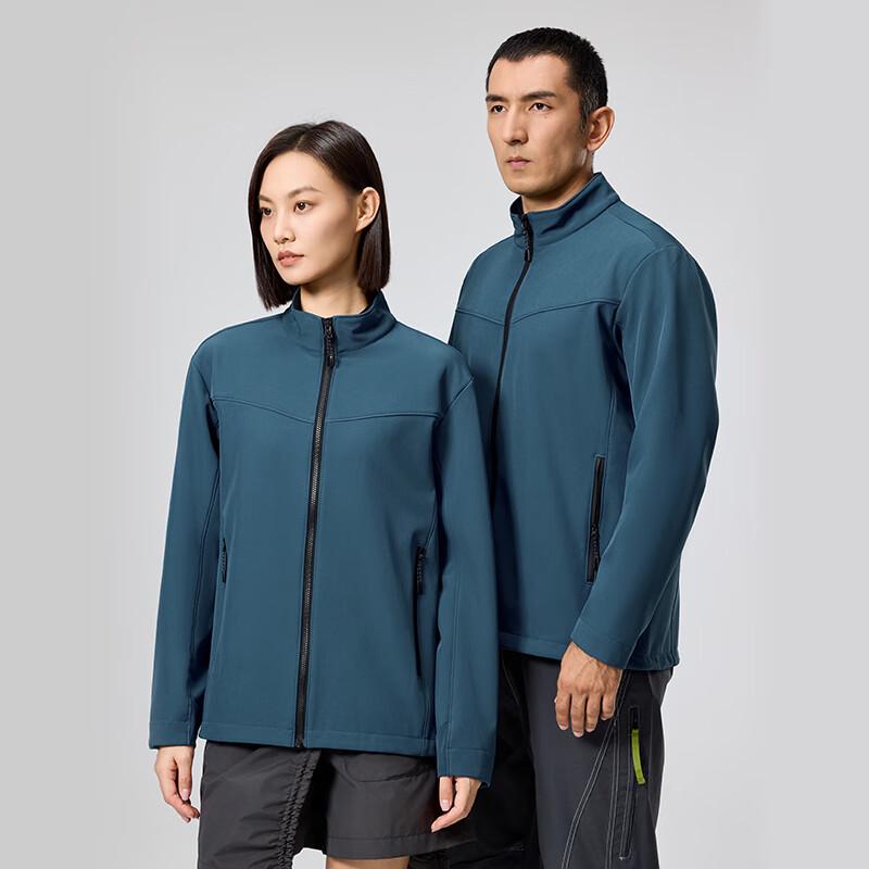 Fengxun Unisex Waterproof Softshell Work Jacket 4XL
