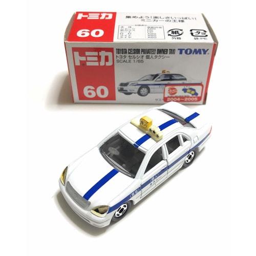 

Tomica No.60 Toyota Celsior Private Taxi (Sack Box)