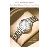 POEDAGAR Luxury Ladies Wristwatch Luminous Waterproof Date Week Woman Dress Watches Stainless Steel Watch Quartz Clock+Box