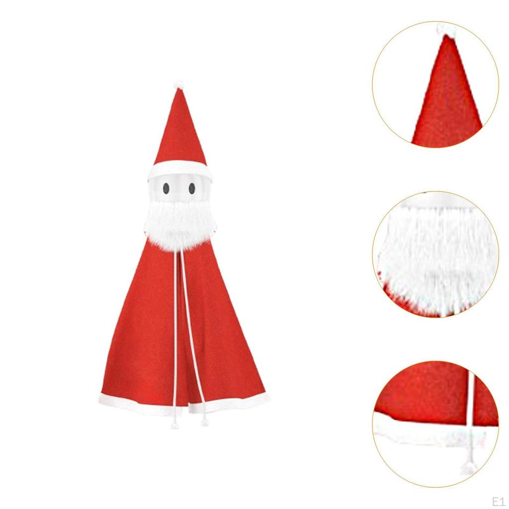 Christmas Santa Claus Decorations Xmas Decor Winter Ornament Accessories Lighted