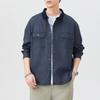 Japanese Pure Cotton Shirt Jacket Men's Loose Casual American Spring New Style Shirt