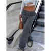 Dames Casual Losse Cargo Lange Broek met Meerdere Zakken Street Hip Hop Stijl