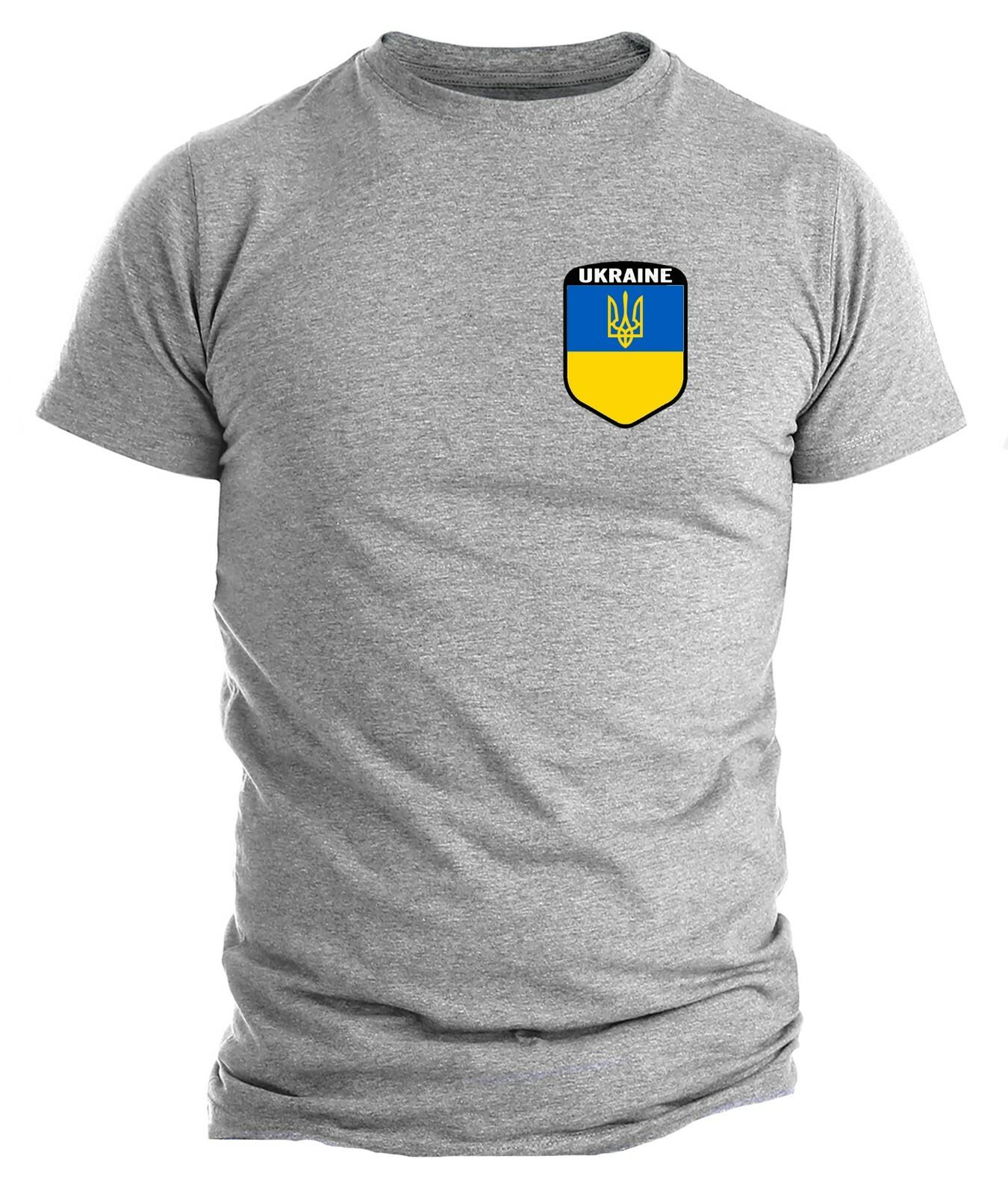 Tactical Ukraine Flag Shield Ukraine Logo Military T-Shirt Mens Womens Tees Top 3XL